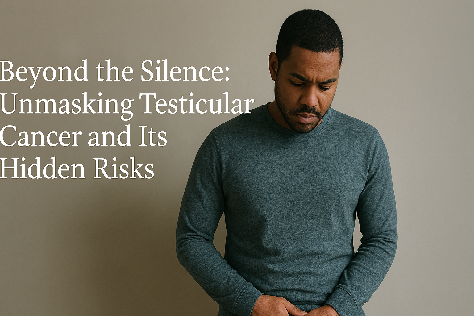 Beyond the Silence: Unmasking Testicular Cancer and Its Hidden Risks